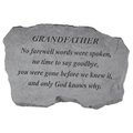 Kay Berry Inc Kay Berry- Inc. 98120 Grandfather-No Farewell Words Were Spoken - Memorial - 16 Inches x 10.5 Inches x 1.5 Inches 98120